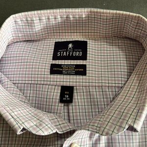 Stafford Executive Non-Iron Cotton Pinpoint Oxford